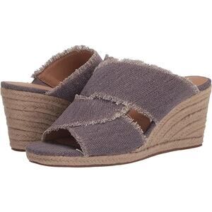 NEW Lucky Brand Madgie Espadrille Wedge Sandal Women's Size 7.5 Orchid Fringed